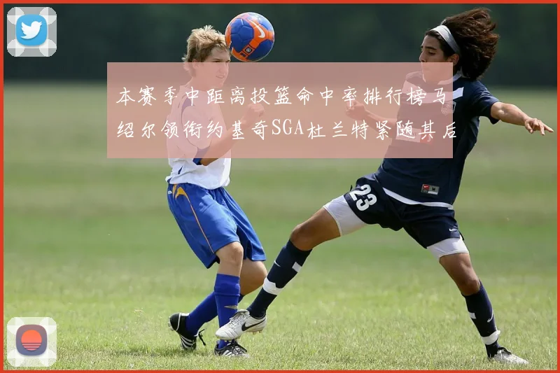 本赛季中距离投篮命中率排行榜马绍尔领衔约基奇SGA杜兰特紧随其后